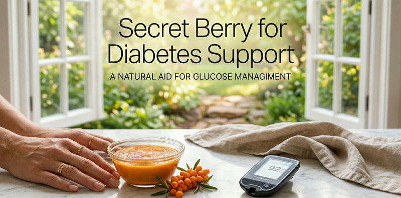 Sea buckthorn is Nature’s Secret Weapon for Stable Blood Sugar