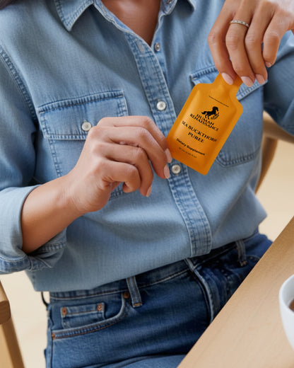 Wild Harvested Sea Buckthorn Purée 30 mL Sachet