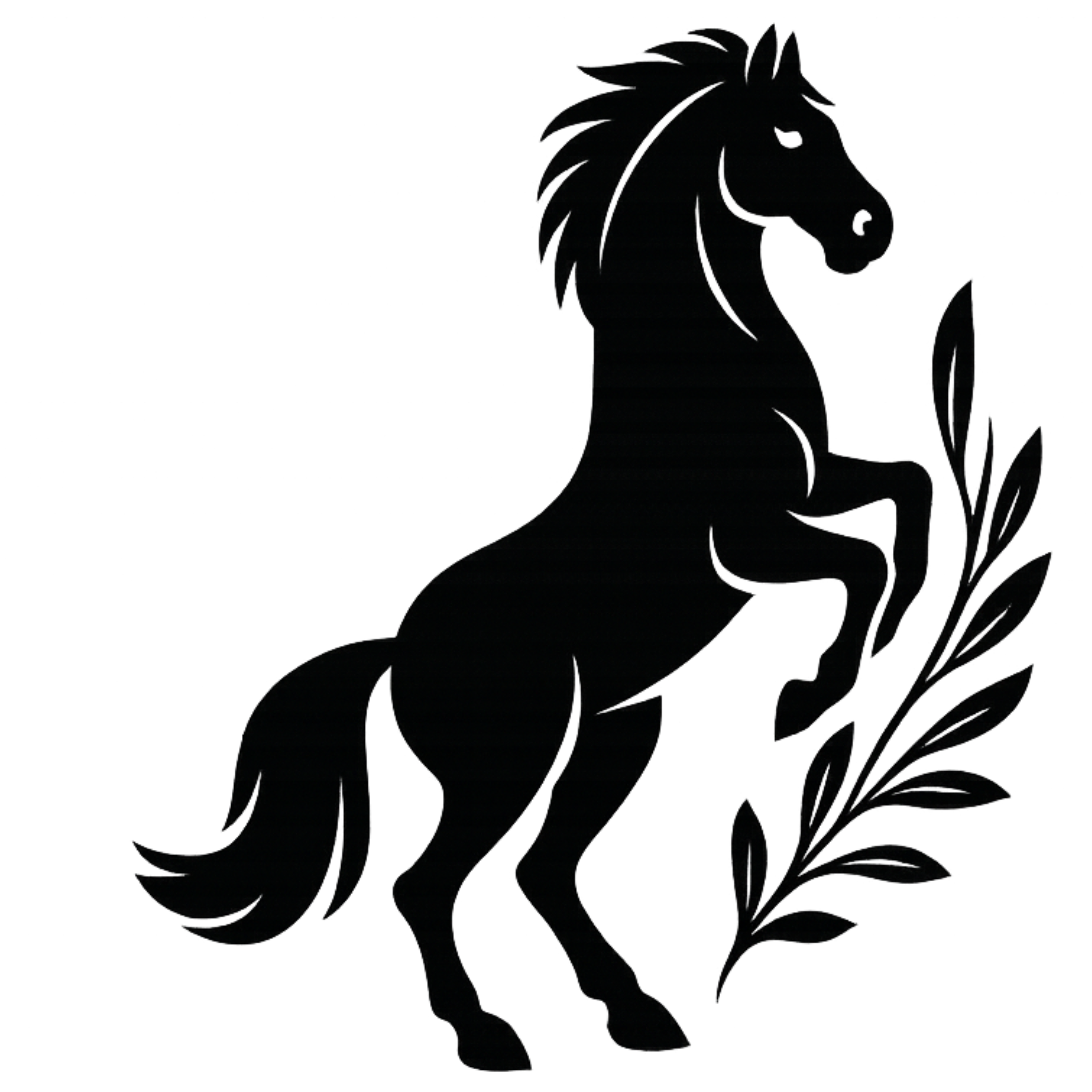 Human Renaissance horse logo