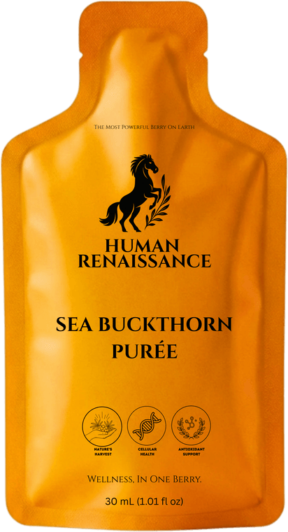 Human Renaissance Sea Buckthorn Pur&eacute;e pouch, 30 mL